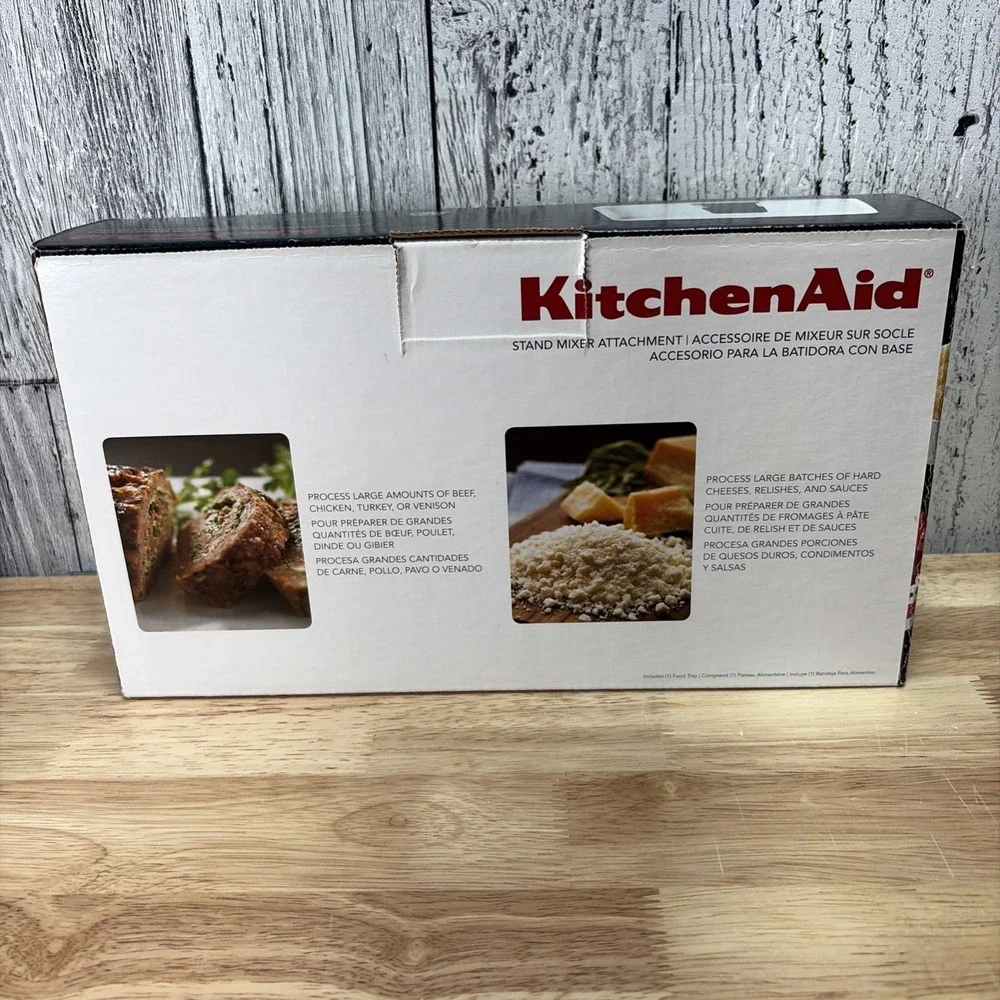 KITCHENAID FOOD TRAY STAND MIXER ATTACHMENT FOR PROCESSING OF‎ LARGE QUANTITIES